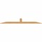 Ekena Millwork Portland Timber Gable Bracket, Western Red Cedar, 108"W x 18"H x 1 1/2"D x 5 1/2"F, 4/12 Pitch GBW108X18X0206POR00SWR - alternate 3